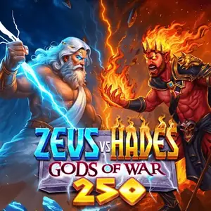 Zeus vs Hades slot tile from the tuffpuff lobby